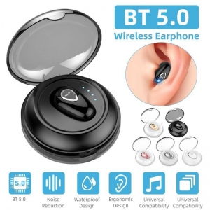 Mini Invisible Bluetooth Headphones HiFi Stereo Earphone Earbuds For iOS Android Review