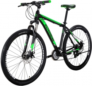 29” Aluminum Mountain Bike,Shimano 21 Speed With Disc Brakes Mens Bicycle MTB Review