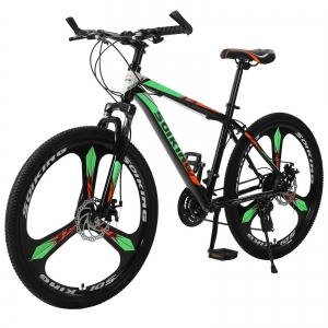 All Terrain Mountain Bike 26″ Wheels 21 Speed Dual Brakes Women Mens Bicycle MTB Review