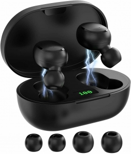 True Wireless Earbuds, Bluetooth Headphones with Microphone and Touch Control Review