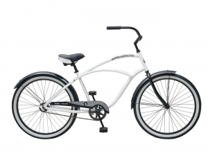 Tuesday Volcom Cruiser (White) 26″ Beach Cruiser Bicycle with Fenders Review