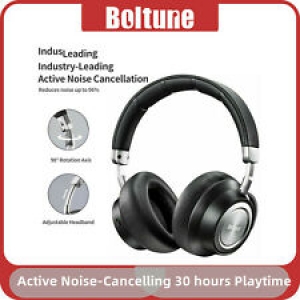 Wireless Bluetooth Headphones Boltune  Active Noise-Cancelling 30 hours Playtime Review