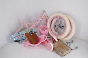 JOYSTAR BIKE059pk16CA Little Daisy 16 Inch Kids Training Bike Princess Pink Review