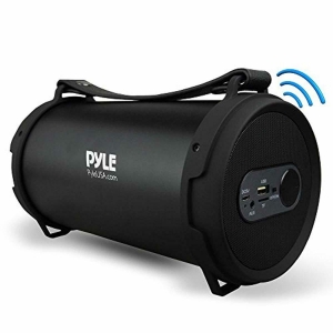 Pyle Portable Speaker, Boombox, Bluetooth Speakers, Rechargeable Battery, Surrou Review