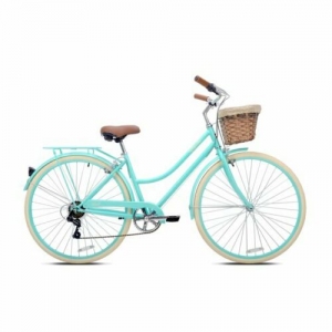 700c Kent Belle Aire Women’s Beach Cruiser Bike, 7 Speed Bicycle, Aqua Blue Review