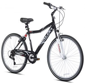 Men’s 26″ Avalon Hybrid Comfort Bike, 7-Speed, Full Suspension, Black/White, New Review