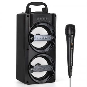 Bluetooth Speakers Subwoofer Heavy Bass Wireless Outdoor Indoor Party Speaker Review