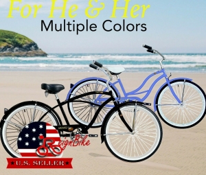 26″ Single Speed Cruiser Bike Men & Women Coaster Brake Steel Frame Bicycle Review