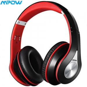 Mpow Bluetooth Headphones Over Ear Stereo Wireless Foldable Headset Microphone Review