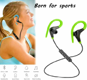 Sweatproof Wireless Bluetooth Earphones Headphones Sport Gym For Samsung iPhone Review