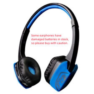 2PCS Wireless Bluetooth Headphones Foldable Stereo Bass Earphone Headset Mic Review