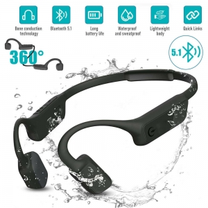 Bluetooth 5.1 Open Ear Wireless Bone Conduction Waterproof Bluetooth Headphones Review