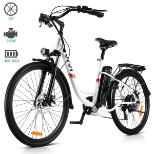 26″ Electric Bike Mountain Bike 350W/500W E-bicycle 36V/48V Battery 7 Speed VIVI Review