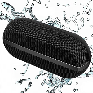 Portable Bluetooth Speakers 20w Wireless Speaker Loud Stereo Sound Rich (Black) Review