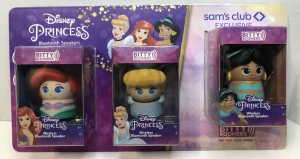 New Bitty Boomers Disney Princess Collectible Wireless Bluetooth Speakers 3 Pack Review