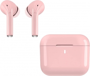 True Wireless Noise Cancelling Earbuds Bluetooth Headphones Touch Control, Pink Review
