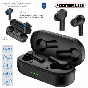 Bluetooth Headphones Dual Earbuds + Charging Case For LG Stylo 6 5 4 3 2 / Plus Review