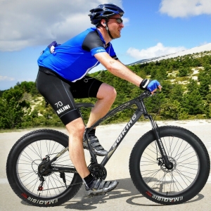 BESSKY 26 in Mens Fat Tire Mountain Bike 26 in 17-Inch Medium High-Tensile Frame Review