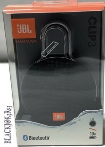 ORIGINAL BRAND NEW IN SEALED BOX JBL CLIP3 Bluetooth Speakers Black EXPRESS SHIP Review