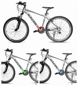 Mens Mountain Bike 26in wheels 27 Speed Disc Brake Bicycle 17in Aluminum Frame Review