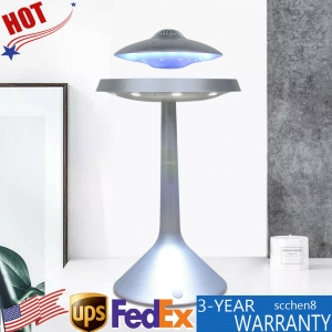 3D UFO Magnetic Levitation Floating Wired Table Lamp LED Bluetooth Speaker  Review