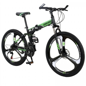 27.5″ Full Suspension Mountain Bike Shimano 21 Speed Men MTB Bikes City Bicycle Review