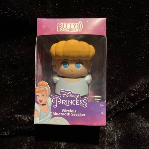 BITTY BOOMERS 2″ Disney Princess Cinderella. Character Bluetooth Speakers. Review