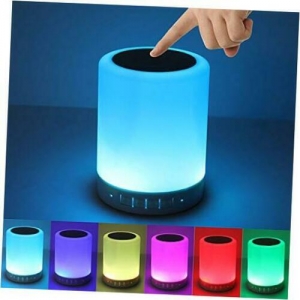 Night Light Bluetooth Speaker, Portable Wireless Bluetooth Speakers, Touch  Review