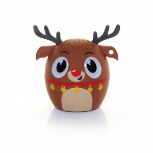 Christmas Bitty Boomer-Santa, Snowman, and Reindeer Portable Bluetooth Speakers Review