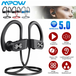 Mpow Flame S Bluetooth Headphones Wireless Sport Earphone Headset aptX-HD Bass Review