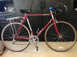 Bicycle red Bridgestone 400 Series J418475 Good condition Recently tuned up Review