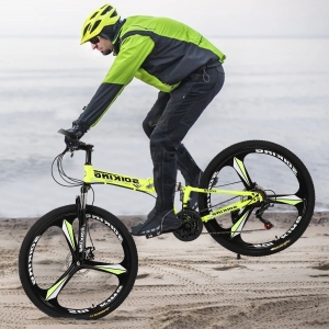 27.5in Folding Mountain Bike Shimanos 21 Speed Bicycle Full Suspension MTB Bikes Review
