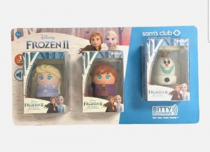 BITTY BOOMERS 2″ Frozen II Bluetooth Speakers 3 Pack  ANNA ELSA OLAF SHIPS FREE Review