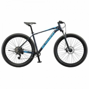 29 inch Schwinn Axum Mountain Bike, 19″ Frame, Front Suspension, 8-Speed, Blue Review