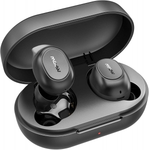 Mpow MDots Bluetooth Headphones w/Punchy Bass Wireless Earbuds Noise Cancelling Review