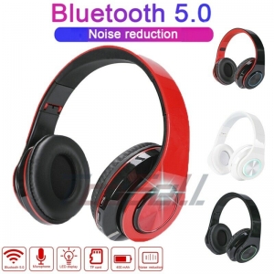 Wireless Headphones Stereo Bluetooth 5.0 Headset Over Ear Noise Cancelling 3.5mm Review
