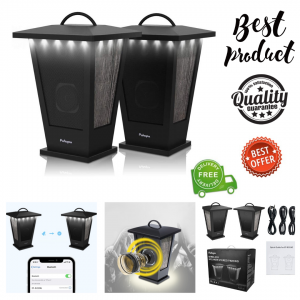 Bluetooth Speakers Lantern Outdoor Indoor Waterproof Wireless Stereo Sound 2 pcs Review