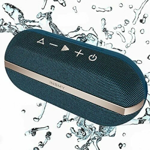 Portable Bluetooth Speakers 20w Wireless Speaker Loud Stereo Sound Rich (Blue) Review