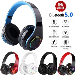 Wireless Headphones Bluetooth Headphone over ear Foldable Stereo gaming headsets Review
