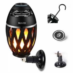 LED Flame Speakers,Tiki Torch Bluetooth Speakers w. Flickering Flame,Outdoor Blu Review
