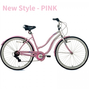 New Style 26 In. Multi-Speed Cruiser Women’s Bike, Pink Review