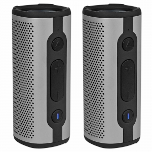(2) Rockville ROCK LAUNCHER SL Portable Waterproof Bluetooth Speakers w/ TWS Review