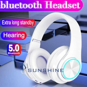 Wireless Bluetooth Headphones Super Bass Stereo Earphones Foldable Headsets Mic  Review