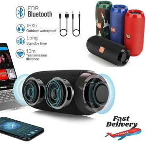 Portable Bluetooth Speakers With FM Radio Remote Mini Speaker Wireless Speaker Review