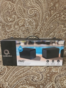 Quikcell Paio Bluetooth Portable Pair Of Magnetic Speakers Black Review