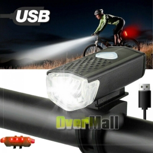 8000LM USB Rechargeable Bike LED Headlight Bicycle Front Head Lamp & Rear Light Review