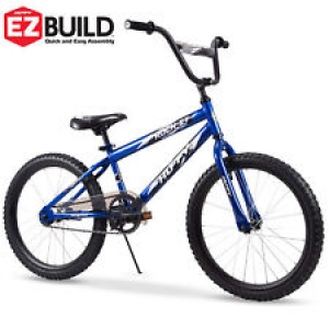 Huffy 20 In. Rock It Boys Bike Royal Blue Sporting Goods Cycling Bicycles US Review