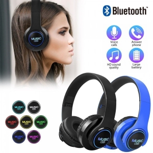 Wireless Bluetooth Headphones Over Ear Super Bass Stereo Earphones Headsets Mic Review