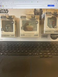 BITTY BOOMERS 2″ The Mandalorian Bluetooth Speakers, Boba Fett And Grogu Set New Review