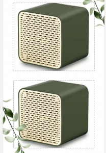 2 X Bluetooth Speakers, LFS Portable Wireless Speaker,Square Mini Speaker Green Review